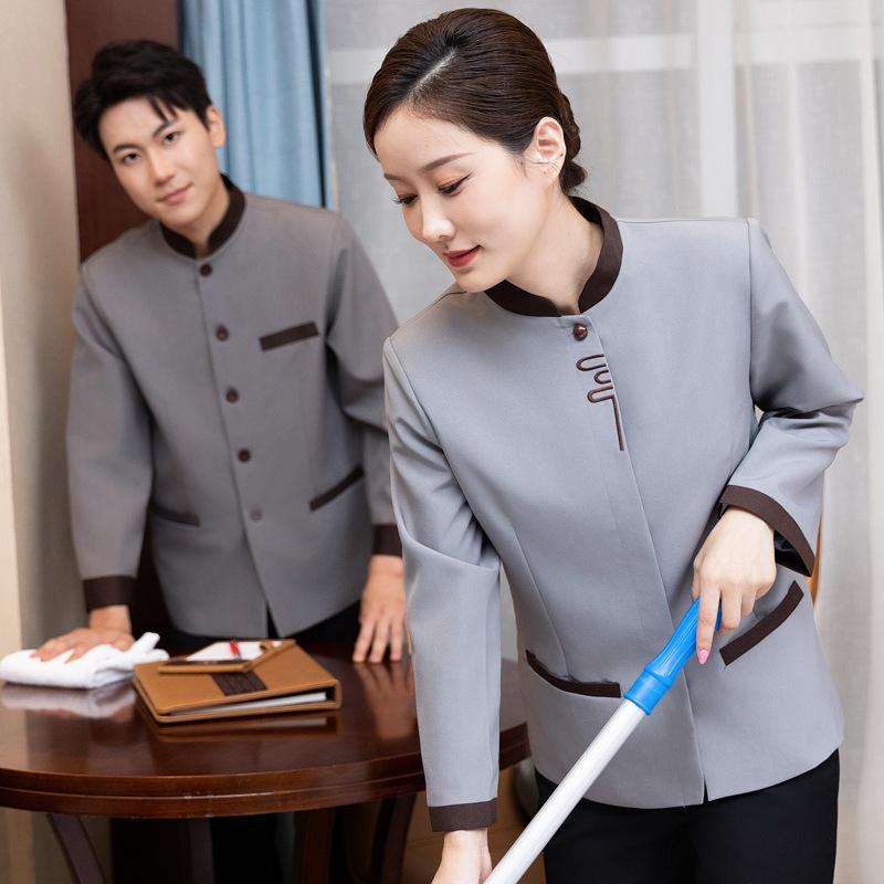 優優物業保潔秋冬工作服 專業設計與實用功能的完美結合